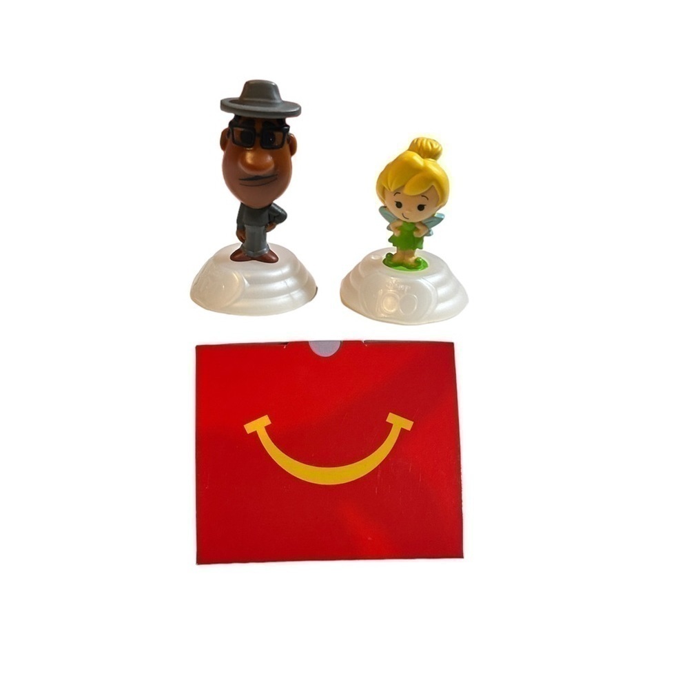McDonald's HAPPY MEAL TOY DISNEY 100th ANNIVERSARY #11 Joe Gardner & Tinker bell